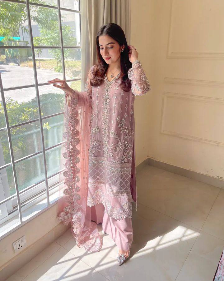 Heavy pakistani embroided suit