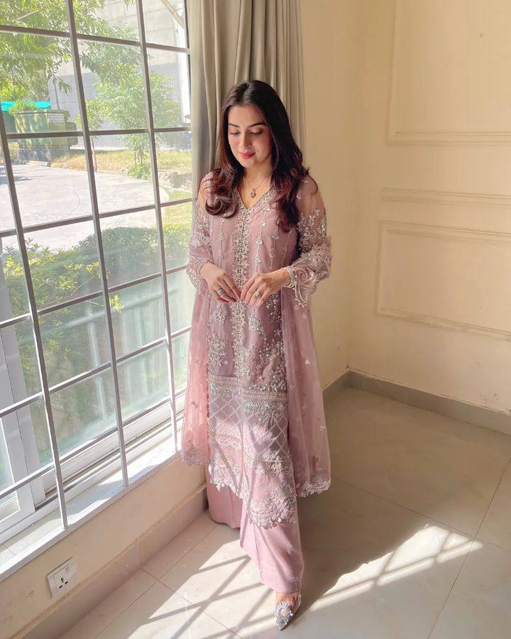 Heavy pakistani embroided suit