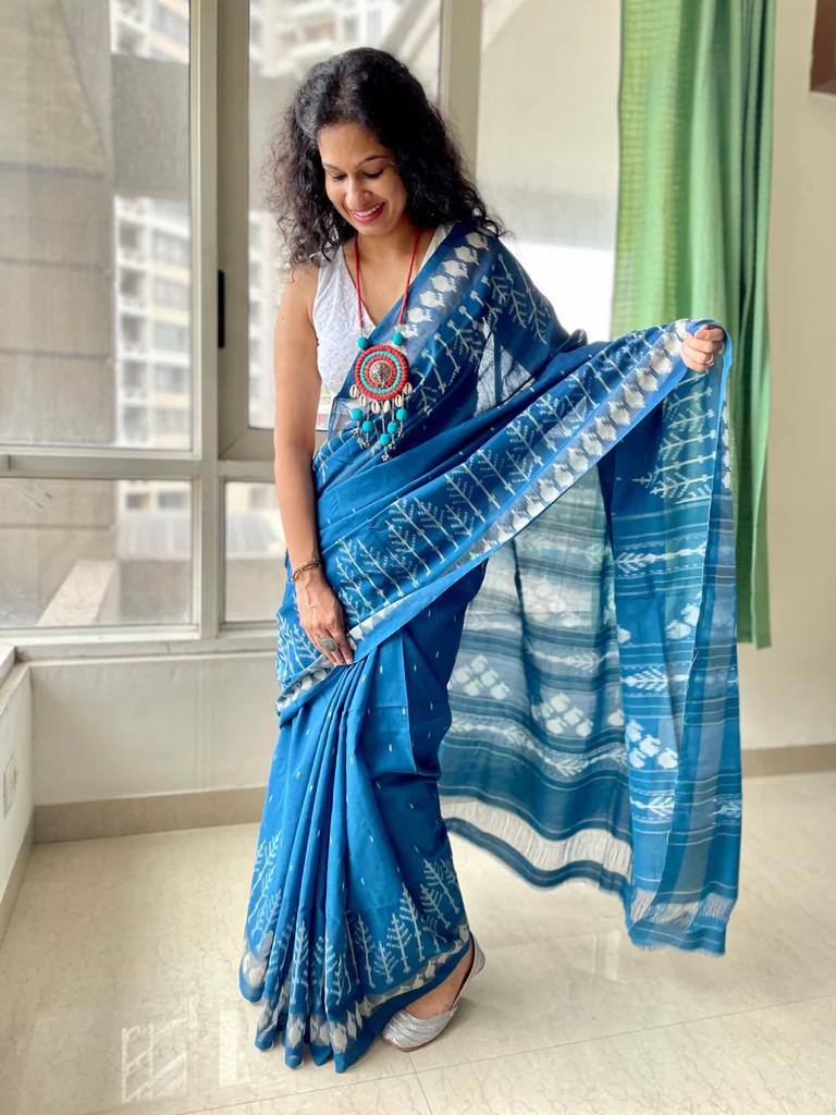 Classic Linen Saree