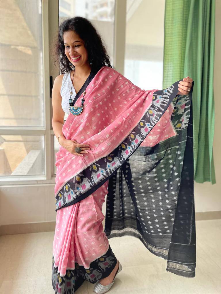 Classic Linen Saree
