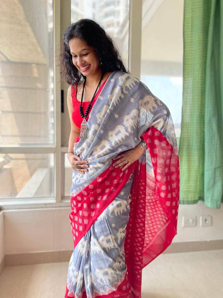 Classic Linen Saree