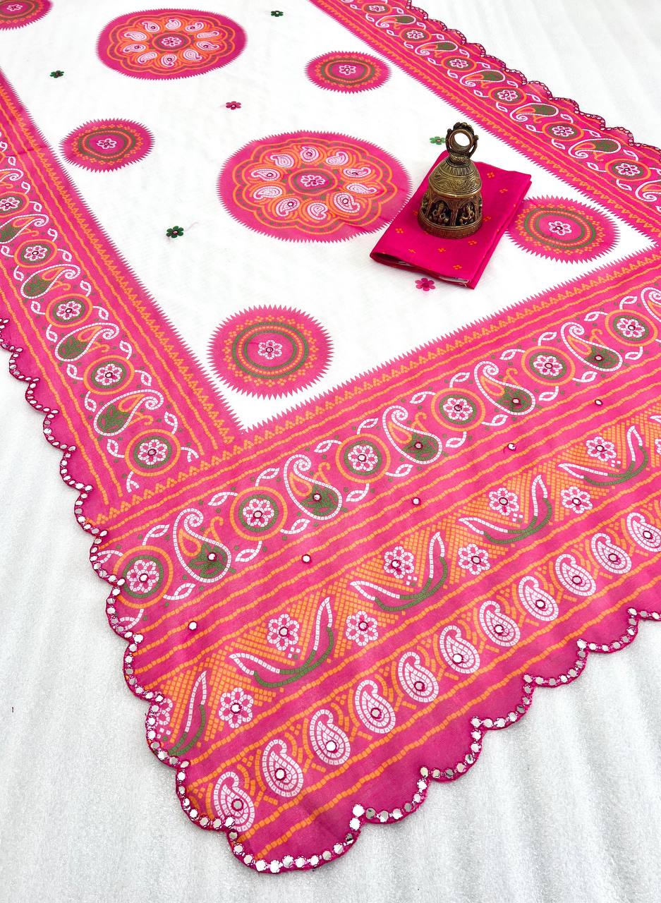 Classic Linen Saree
