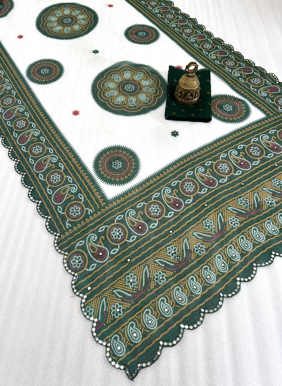 Classic Linen Saree