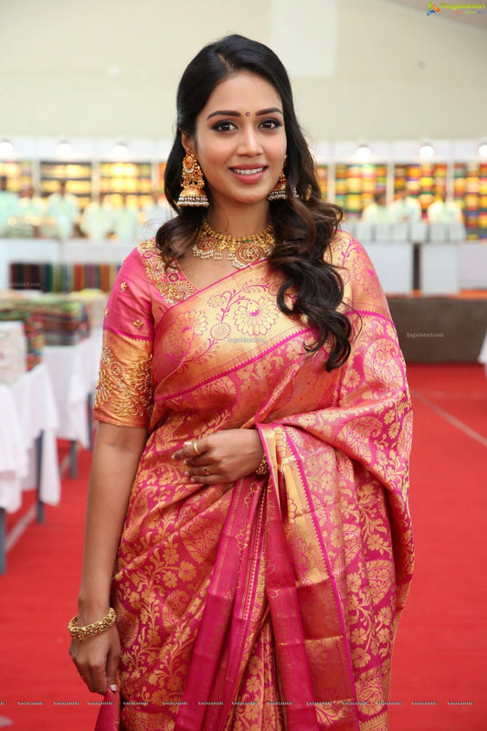 SOFT LICHI SILK SAREE