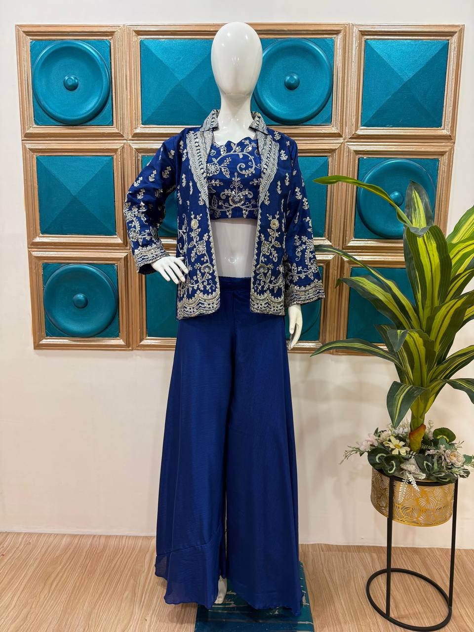 Premium Indo-Western 3-Piece Outfit | Trending Festive & Party Wear