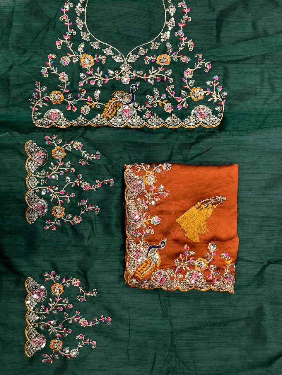 Rekha Mishra Viral  OrangeSaree